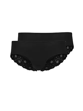 SKINY | Panty lot de 2 blanc | schwarz